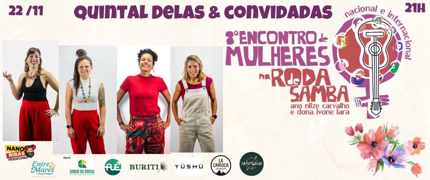 8º ENCONTRO DE MULHERES NA RODA DE SAMBA – BARCELONA