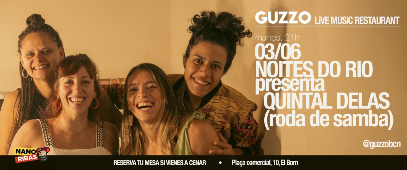 NOITES DO RIO - Quintal Delas e Dj Fred Guzzo